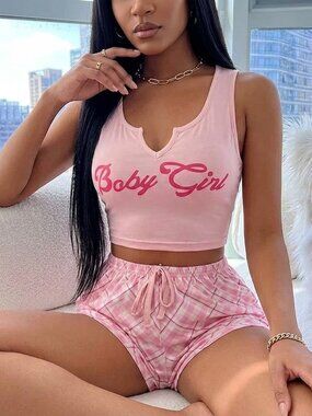 PRINTED CAMI SHORTS SET, BY WEST COAST LINGERIE (-A MONIKA'S ONLINE COMPANY)